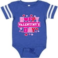 thumbnail image 3 of Inktastic Happy Valentine's Day with Hearts Boys or Girls Baby Bodysuit, 3 of 5