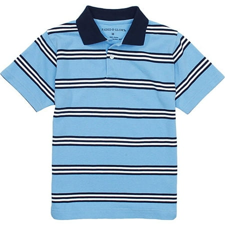 Faded Glory - Boy's Triple Stripe Polo