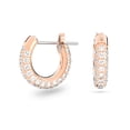 thumbnail image 1 of Pendientes Swarovski Stone Hoop Crystal para mujer, tono dorado, 1 of 4