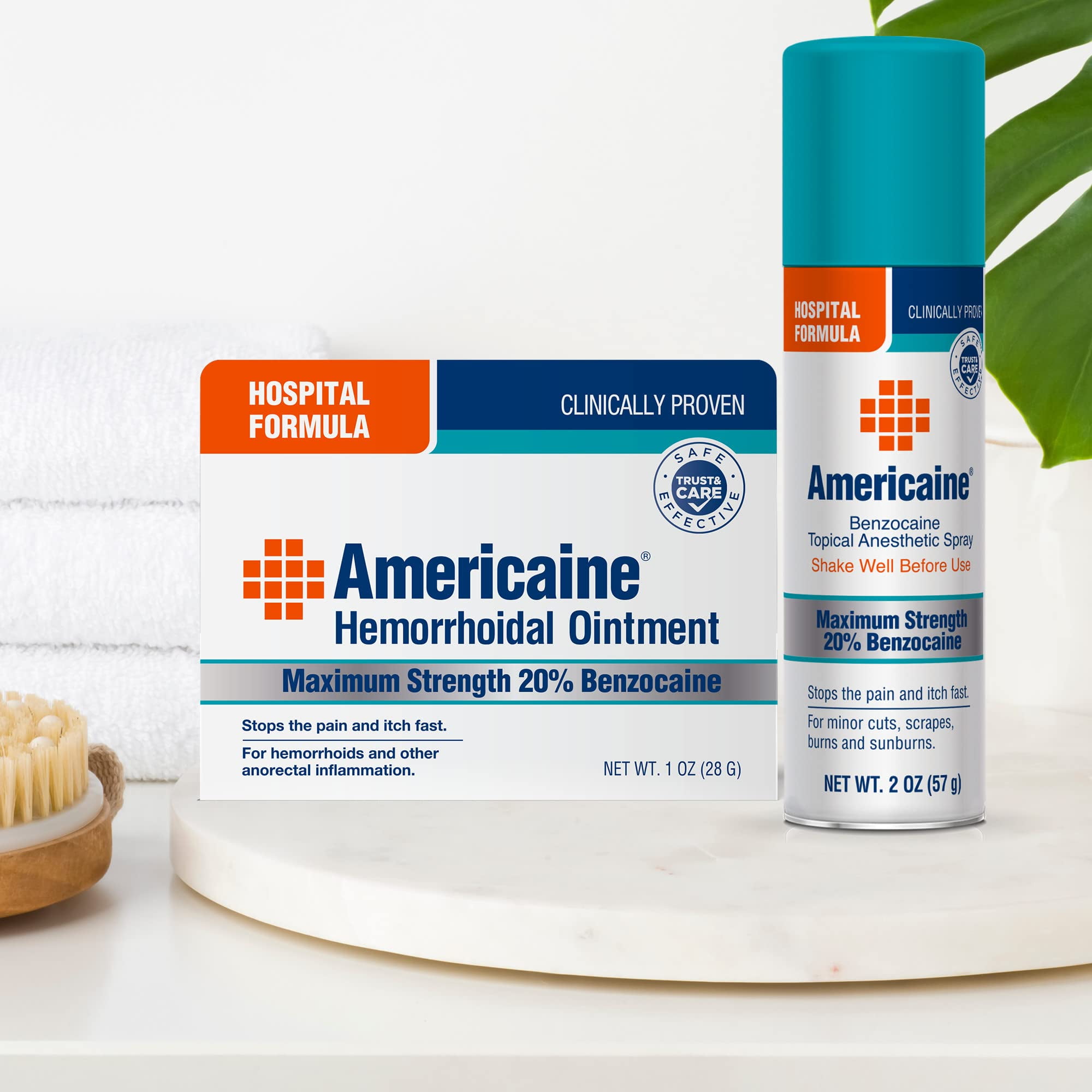 Americaine Benzocaine Topical Anesthetic Spray 2 fl oz