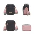 thumbnail image 4 of MKF Collection Rachel Women’s Crossbody Bag Handbag Shoulder Bag Vegan Leather by Mia K- Pink, 4 of 6