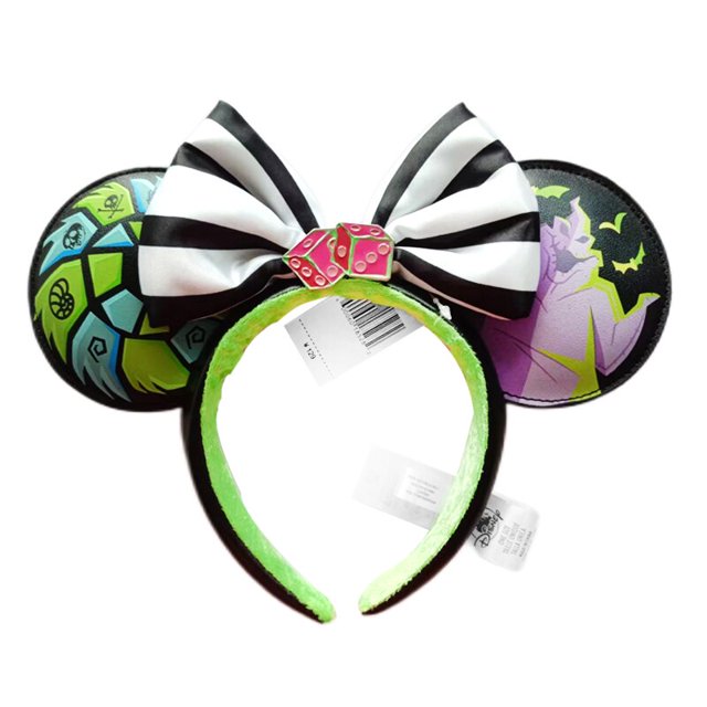 Disney Minnie Mouse oreja diadema 2023 nuevo Loungefly orejas Navidad muñeco de nieve tocado Cosplay para adultos niños accesorios para el cabello Gao Jinjia LED