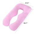 thumbnail image 3 of Pregnancy Pillow(2 Sideds)-U Shaped Maternity Body Pillow with Cooling Cover, 3 of 3