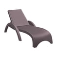 thumbnail image 2 of Compamia Miami Resin Wickerlook Chaise Lounger 2 Pack Dark Gray, 2 of 11