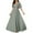 Gray, variant on Cavosen Cute Dresses for Women Maxi White Mesh Elegant Short Sleeve A-Line Long Party Dress V-Neck Solid Floor Length Dress Flowy Bodycon Wrap Wedding Guest Dress Evening Prom