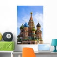 thumbnail image 1 of St Basil Cathedral Wall Mural by Wallmonkeys Peel and Stick Graphic (36 in H x 24 in W) WM22278, 1 of 4
