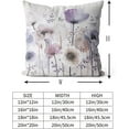 thumbnail image 3 of Brown Cream Grey Pink Pillow Covers Watercolor Flower Couch Pillow Cases Rustic Abstract Modern Throw Pillows Set of 2 Farmhouse Home Decor for Room Bedroom Bed Cushion Outdoor 18x18'''', 3 of 6