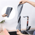 thumbnail image 2 of 2X Reusable Sink Splash Guard Silicone Countertop Water Baffle Prevent Splashing Out Board Bathroom Kitchen Tool, 2 of 7