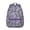 Purple-12, variant on Watercolor Floral Print Students Backpack Multifunctional School Bag with Artistic Wildflower and Butterfly Illustration, Comfortable and Adjustable