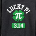 thumbnail image 3 of Instant Message - Lucky Pi - Women's Lightweight French Terry Long Sleeve Shirt, 3 of 6