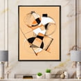 thumbnail image 2 of Designart 'Abstract Compositions Of Colored Geometric V' Modern Framed Canvas Wall Art Print, 2 of 5