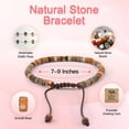 thumbnail image 4 of Inspirational Gifts Bracelets for Women - Healing Natural Stone Bracelets - Cheer Up Get Well Soon Gifts for Women Friends Sister Bestie, 4 of 6