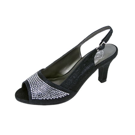 

FLORAL Lorena Women Extra Wide Width Peep Toe Slingback
