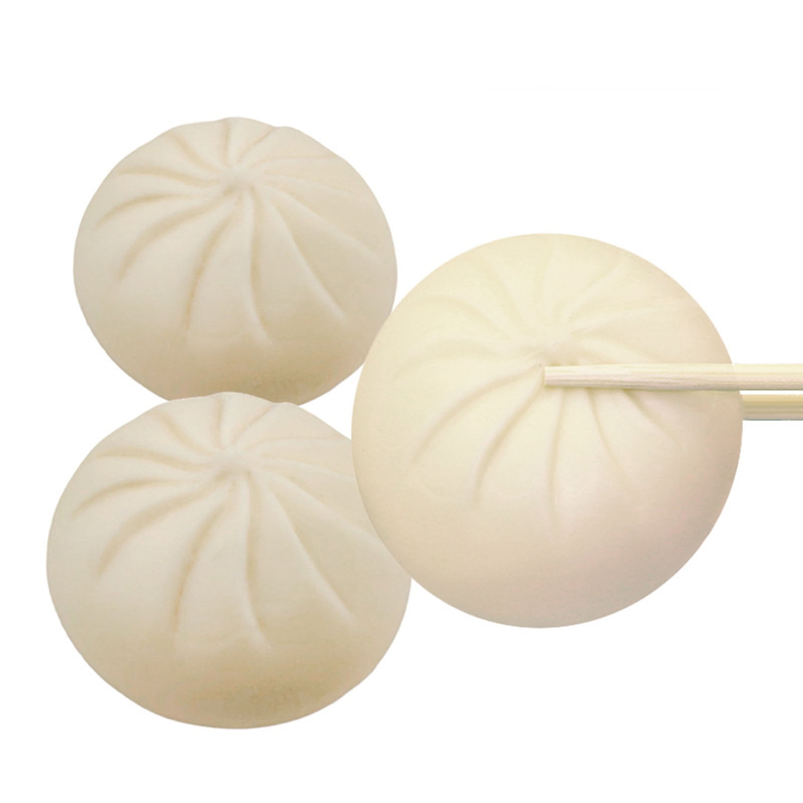 Giant Dumpling Squishy, 4/6/10 Inch Squishy Dumpling Squishy Large, Valentines Day Jumbo Dumplings Bun with Face for Adults