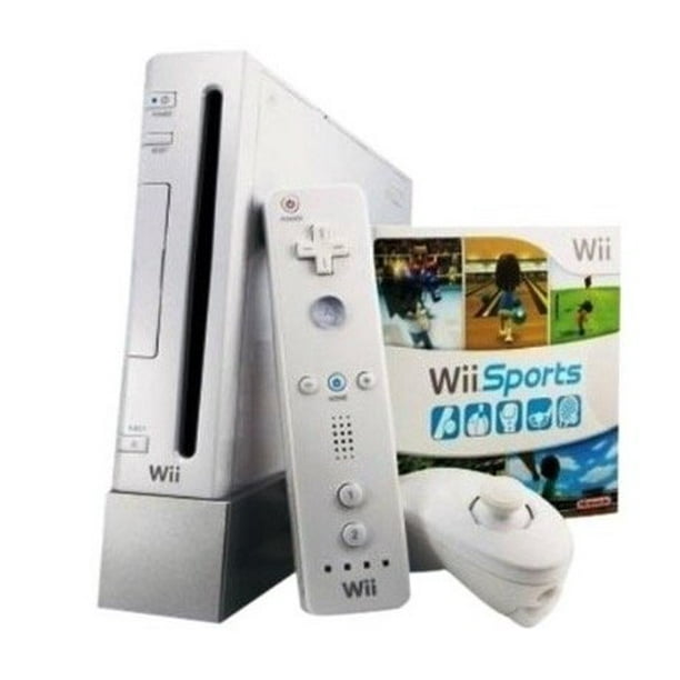 hanger Afleiding Voorwaardelijk Used Wii Game Console with Wii Sports Bundle - Walmart.com