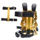 thumbnail image 4 of Juego de placa posterior de buceo Colamx soporte de equipo de montaje trasero buceo en la playa oro, 4 of 8