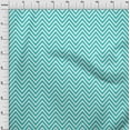 thumbnail image 3 of oneOone Cotton Silk Fabric Chevron Geometric Print Sewing Fabric BTY 42 Inch Wide, 3 of 4