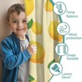 thumbnail image 3 of Blackout Kids Curtains,Lemon Childrens Insulated Curtains Set Of 2,Bedroom Essentials,Toddler Room Decor 52x84in(132x213cm), 3 of 4