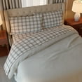 thumbnail image 6 of Mellanni 4 Piece Bed Sheet Set Heavyweight Cotton Flannel Deep Pocket, California King, Gray Animal, 6 of 6