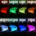 thumbnail image 1 of Labymos Car RGB LED Strip Light Atmosphere Foot Ambient Lights one for BT app, 1 of 7