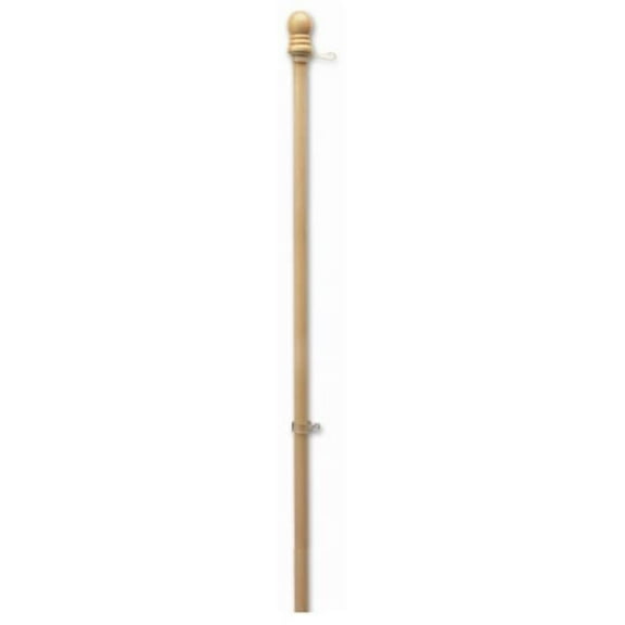Garden Games 5' 1" Blonde Wood Flagpoles