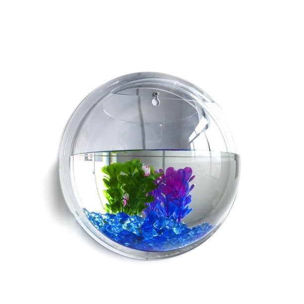 Moobody Home Decoration Wall Mount Fish Tanks Goldfish Bowl