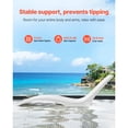thumbnail image 4 of KFFKFF In-Pool Lounge Chairs, Set of 2 Chaise Lounger, Inside Pool Lounge Chairs for up to 5" Water Depths, Fixed in Pools & Floating on Water, Suitable for All Pool Types, 4 of 9