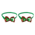 thumbnail image 4 of Methold Collares para mascotas Corbata para perro Multicolor Surtido Corbata para perrito pequeño Adorable Decoraciones navideñas trenzadas de moda Type2 NO2 Methold CBP383780, 4 of 5