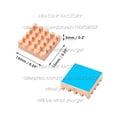 thumbnail image 1 of 5pcs Pure Copper Heatsink Heat Sink Radiator Cooler for Raspberry / Banana Pi Electronic 3D printer CHIP IC MOS with Thermal Pad 5pcs 15x15x5mm, 1 of 6