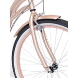 26 women's kent bayside cruiser bike rose gold