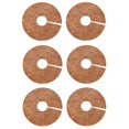 thumbnail image 2 of 6 Pcs Disques de Paillage de Noix de Coco Couvre-Pot Tapis de Disque Protection Hivernale Couverture de Plante, 2 of 2