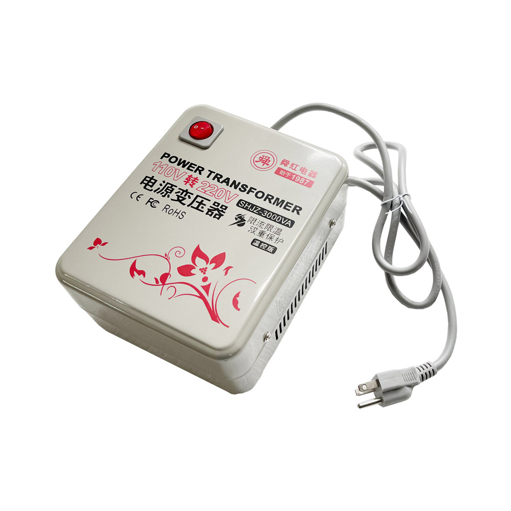 INTBUYING 3000W Voltage Transformer Converter Regulator Input 110V Output 220V