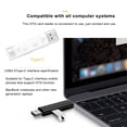 thumbnail image 4 of fastboy Card Reader USB 3.1 Type-c Interface TF Adapter Converter High OTG Reader Laptop Accessories black, 4 of 6