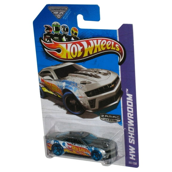 Hot Wheels HW Showroom Zamac 009 (2012) Silver '12 Camaro ZL1 Car 192/250