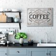 thumbnail image 2 of Stupell Industries Rustic Fresh Brew Coffee Sign Autumn Charm Canvas Wall Art by Jennifer Pugh, 2 of 6
