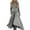 Light Gray, variant on Women's Casual Dress Long Sleeve Western Cowboy Patchwork Fitted Denim Style Midi Dress for Spring Fall,Saffron,2XL