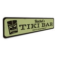 thumbnail image 3 of Happy Hour Tiki Bar Novelty Decor, Metal Wall Sign - 4x18 Inches, 3 of 4
