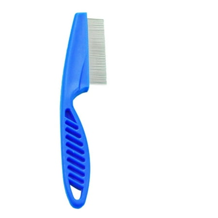 1pcs Dog Hair Comb Removed Flea Combs Stainless Steel Teeth Hair Brush Dog Grooming Brush For Dogs Cat Pet (Best Way To Remove Fleas)