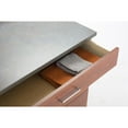 thumbnail image 4 of Safco Hospitality Base Cabinet, Three Drawer Rustic Slate/Mahogany, 4 of 16