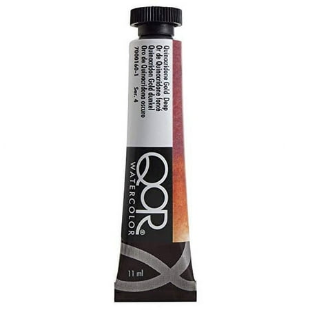 UPC: 0738797016019 | QoR Modern Watercolors  Quinacridone Gold Deep  11 ml Tube