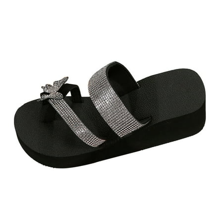 

WNVMWI Womens Shoes Single Shoes for Women High Top Sneakers for Women Slip on Shoes Solid Platform Sandals Slip On Soft Sole Studded Decor Shoes Summer Wedge Side Cut Out Shoes Casual Shoes Footwear