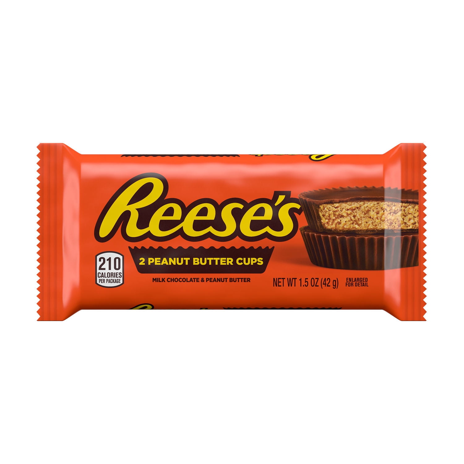 Reese s Milk Chocolate Peanut Butter Cups Candy Gluten Free 1 5 Oz 
