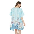 thumbnail image 7 of Gypsie Blu Women's Plus Size Tunic Short Kaftan Dress for Women Loose Summer Cover-up Casual Beachwear Tunics Online, 7 of 7
