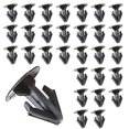 thumbnail image 5 of Mean Mug Auto 8514-89183A 30x Hood Insulation Retainer Clips Nylon Plastic Rivets 6mm hole clips Replaces OEM 91520-SM4-C010 For Honda Acura Fits select: 1990-2021 FORD F150, 5 of 5