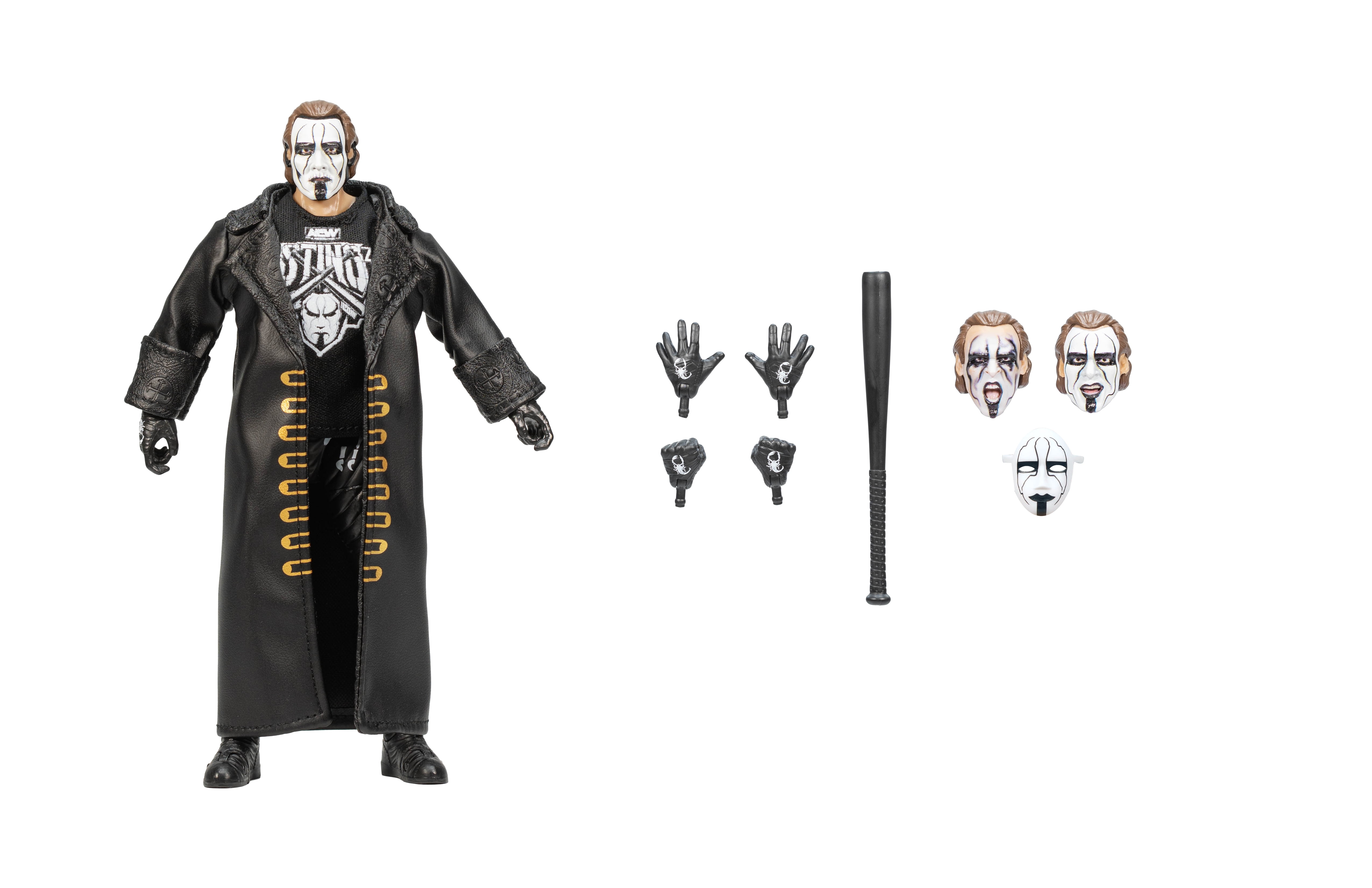 AEW Unrivaled Supreme Sting - 6 inch Figure with Alternate