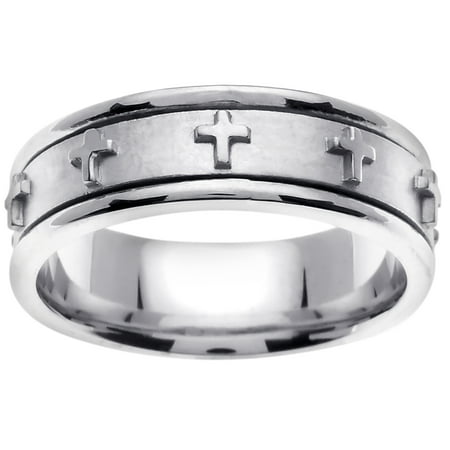 Wedding Rings Depot 18k White Gold Spiritual Comfort Fit Wedding Rings Depot 18k White Gold Spiritual Comfort Fit Women S Band 7mm