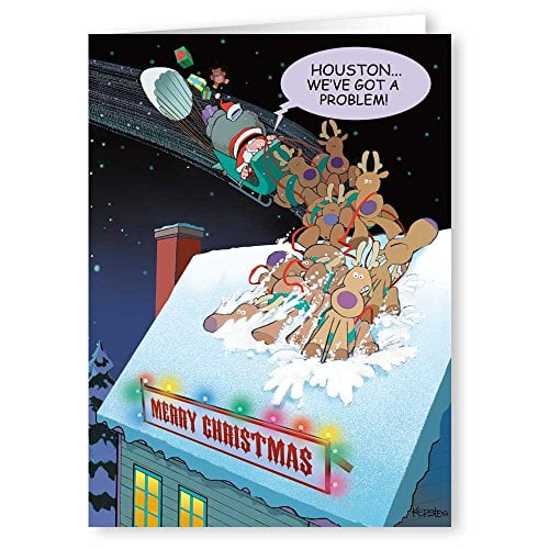 18 Funny Boxed Christmas Cards Houston We Have A Problem 20100
