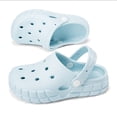 thumbnail image 4 of OSOLU Children Boys Girls Sandals Solid Color Lightweight Breathable Comfortable Outdoor Summer Footwear Stylish Travel Shoes, 4 of 9