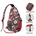 thumbnail image 3 of Sushi Crossbody Sling Bag for Women Men Travel Bag Trendy Sling Backpack AntiTheft Sling Shoulder Bag, 3 of 6
