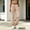 Khaki, variant on Olyvenn Women's Multi-Pocket Cargo Jogger Pants, Elastic Drawstring Waist, Tie Detail Streetwear Trousers Gray S